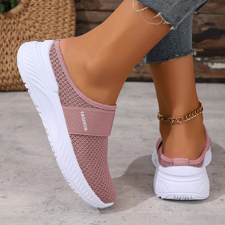 Comfortable women's summer slip-on sneakers, lightweight and perfect for daily wear.