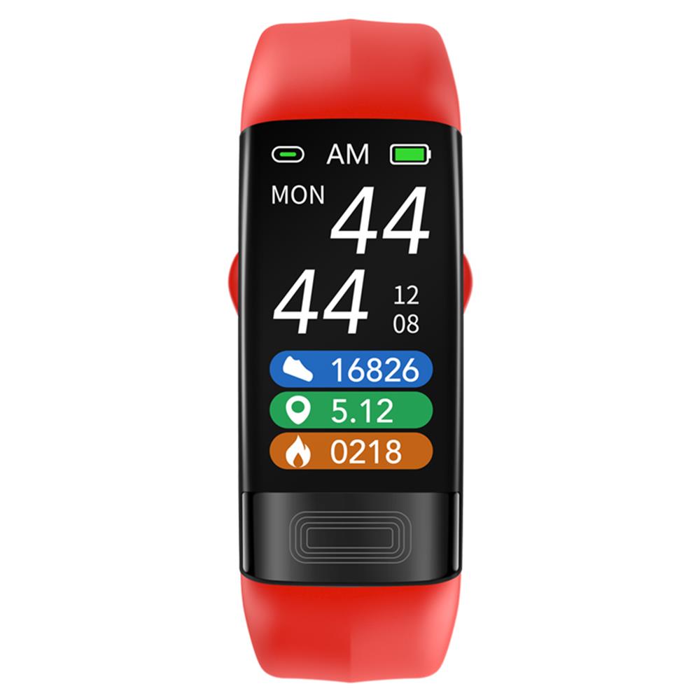 Stylish waterproof smart bracelet for women, tracking activity and sleep patterns.