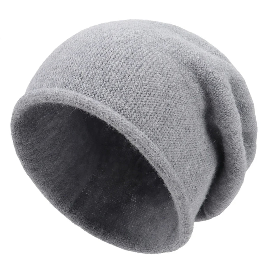 Essential women's soft slouchy beanie for fall and winter fashion. Stay cozy & stylish in this hat.
