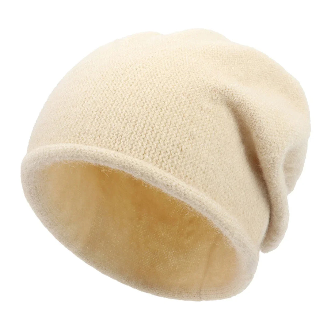 Everyday women's soft slouchy beanie hat, offering comfortable, casual style. A must-have cozy accessory.