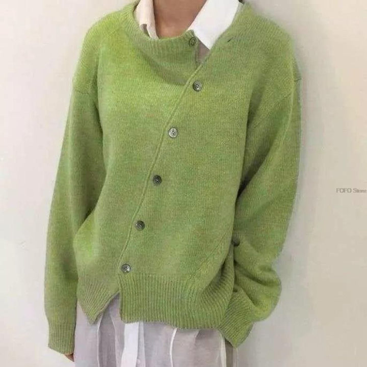 Soft and warm women's wrap cardigan, perfect for elegant layering