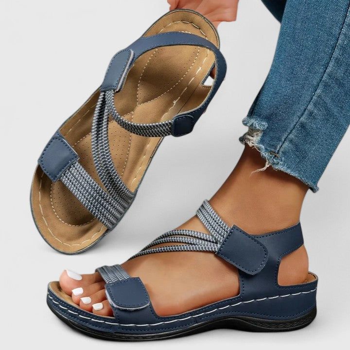 Daily wear women's comfort sandals with pain relief & posture benefits.