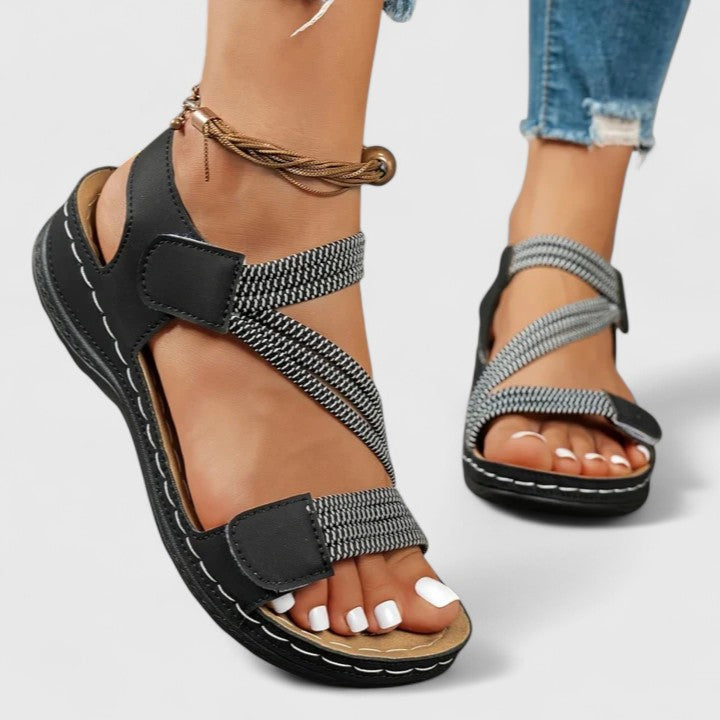 Comfortable women's sandals with posture correction for all-day wear.