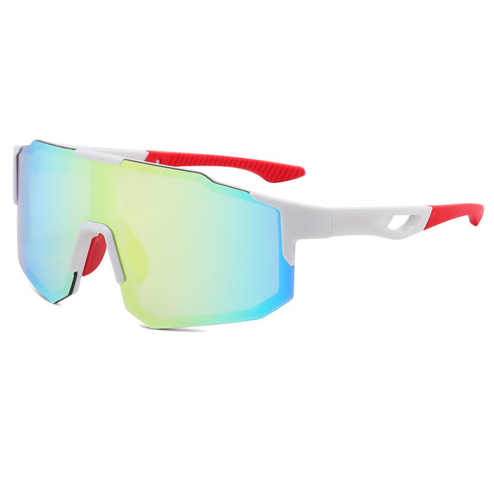 Women's sports eyewear with 100% UV protection and versatile interchangeable lenses.