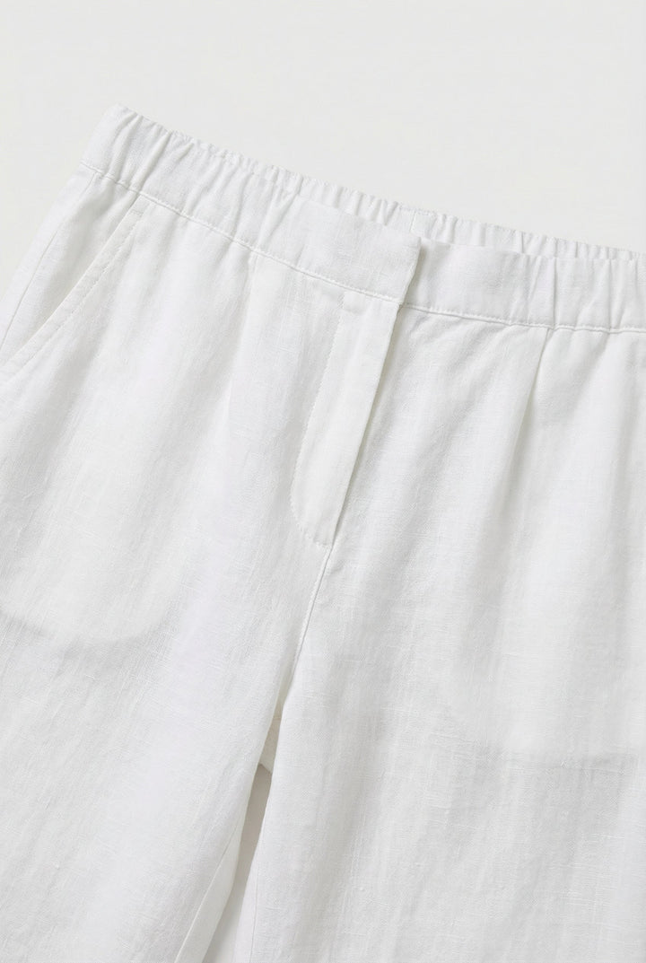 Breathable straight leg pants for women, ideal for warm weather.