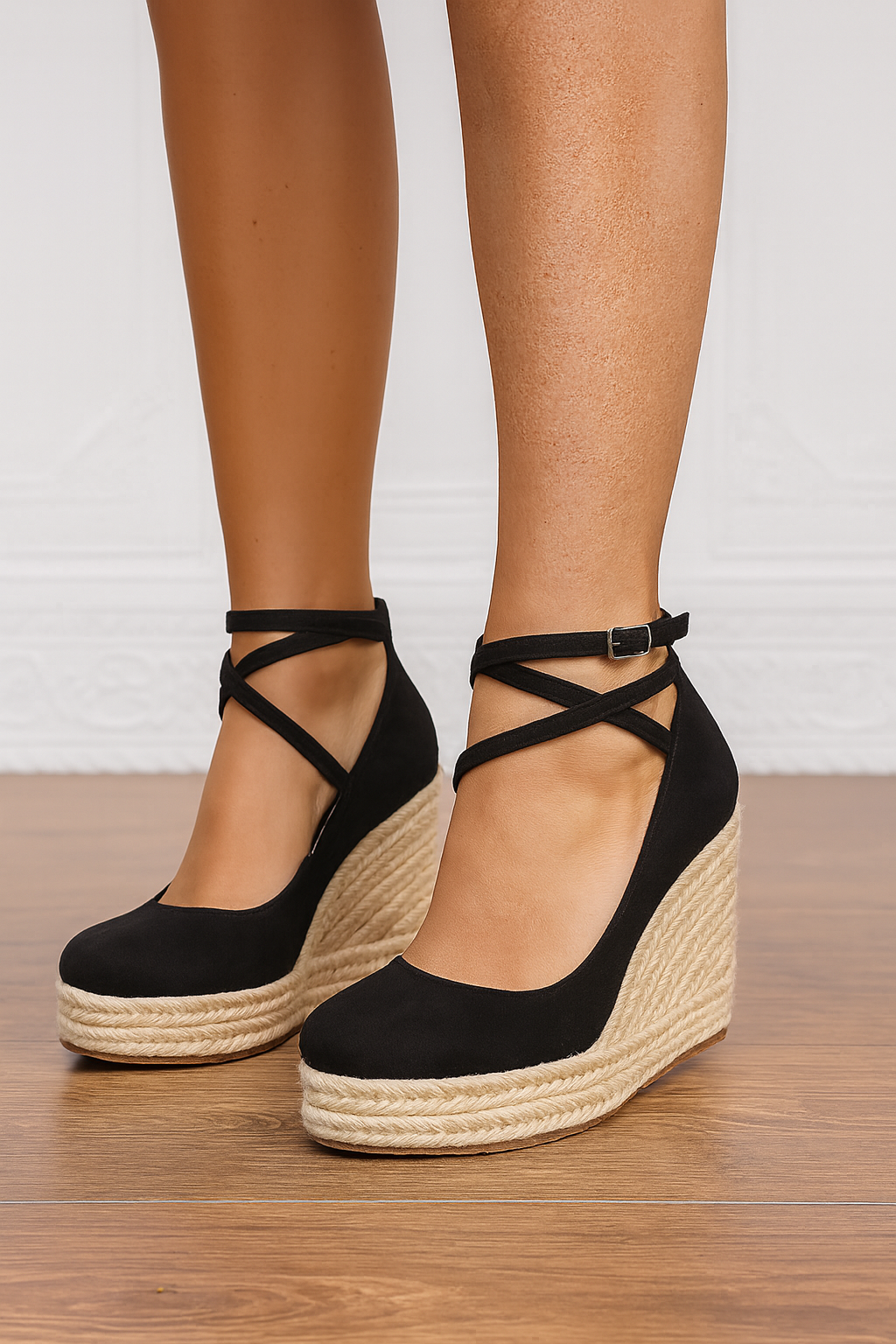 Women's strappy flat sandals, ideal for all-day comfort & style. Perfect summer footwear, lightweight & casual.