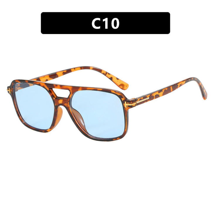 Comfortable women's sunglasses, designed with a stylish frame for daily chic UV protection.