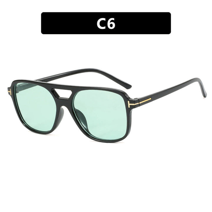 Women's designer-inspired sunglasses, providing maximum UV protection with a fashionable edge.