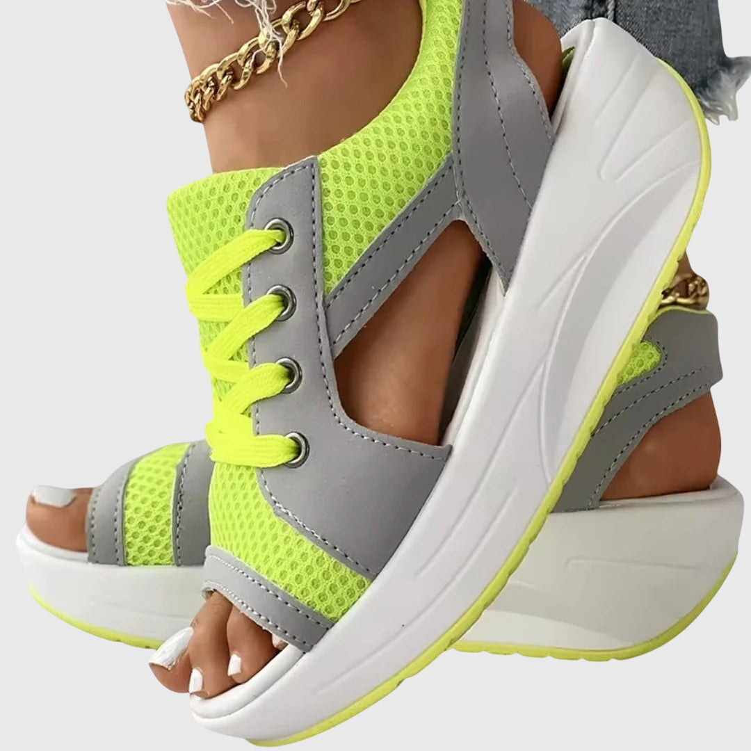 Lightweight & comfy women's slip-on sandals, perfect stylish footwear for summer beach & holiday adventures.