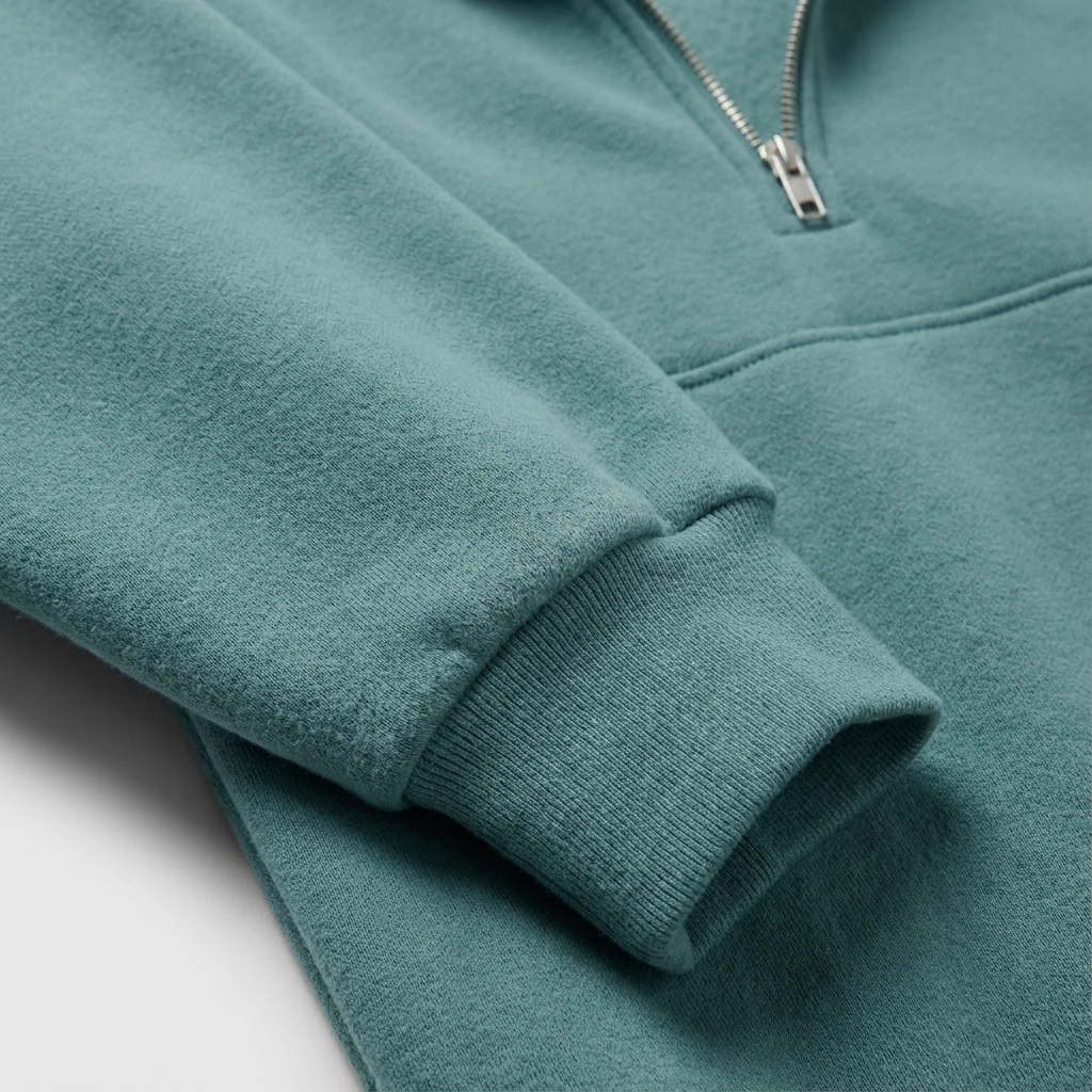 Women's casual two-piece half-zip tracksuit. Comfortable jogger set perfect for everyday and travel.