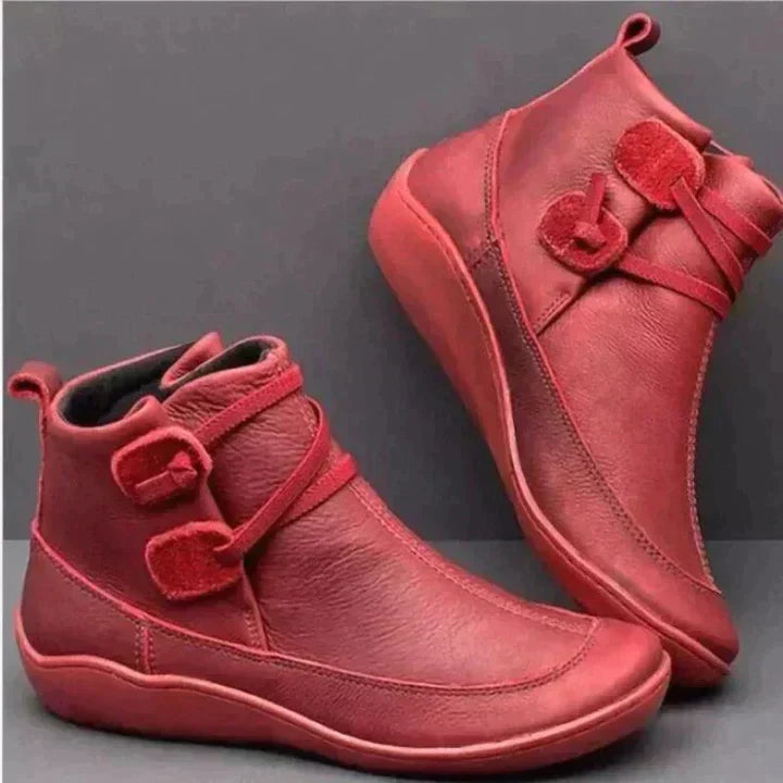 Stylish women's comfortable ankle boots, perfect for casual autumn & winter fashion. Supportive and versatile.