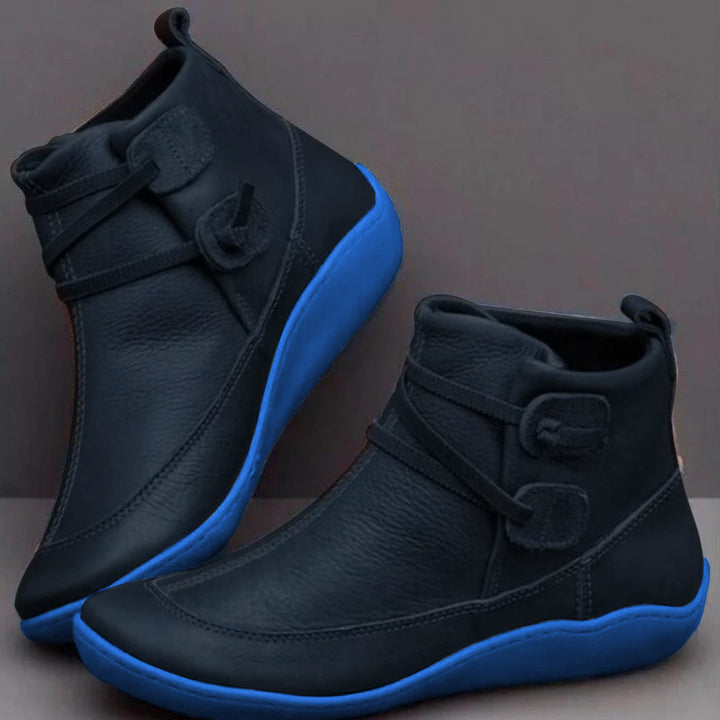High-quality women's supportive ankle boots ensuring all-day comfort. Stylish, durable everyday footwear for seasons.