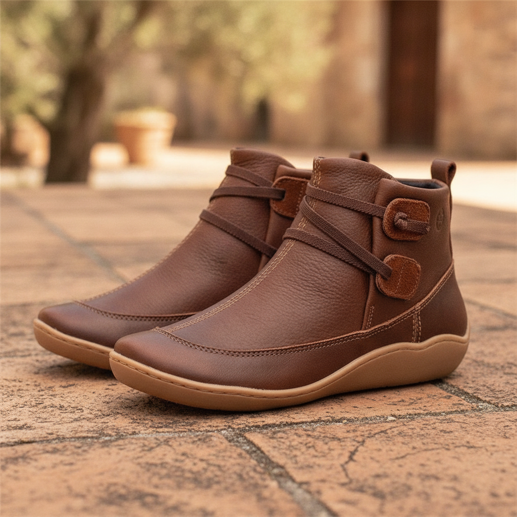 Women's supportive black ankle boots with side zip, perfect for all-day comfort and elegant style.