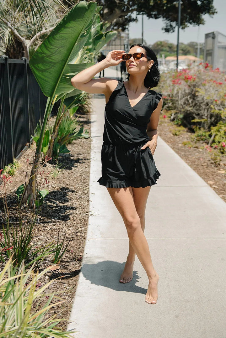 Women's beachwear: a flattering one-piece swimsuit with supportive built-in bra for all-day comfort.
