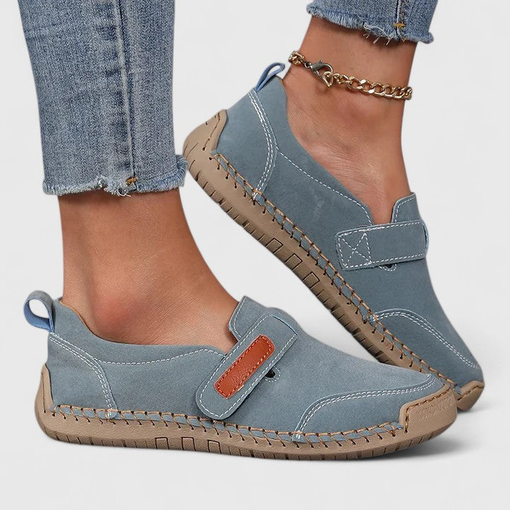 Comfortable ladies' slip-on orthopaedic shoes, designed for support & all-day wearability.
