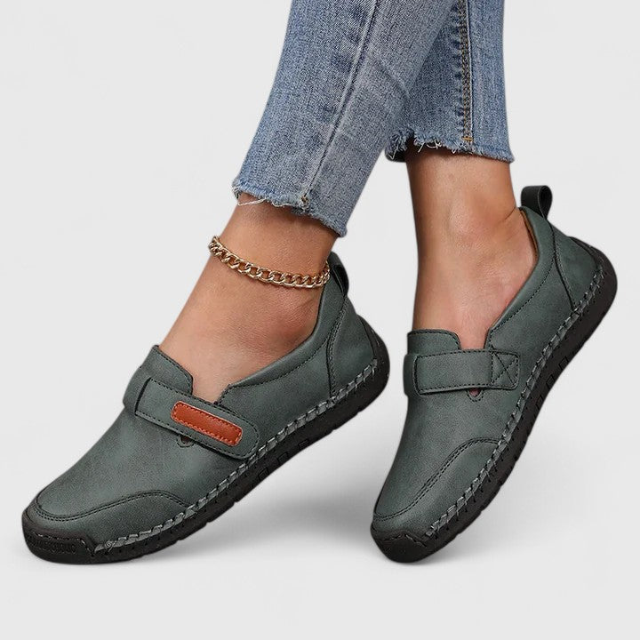 Versatile women's orthopaedic slip-ons, ideal for casual wear, ensuring comfort & foot support.