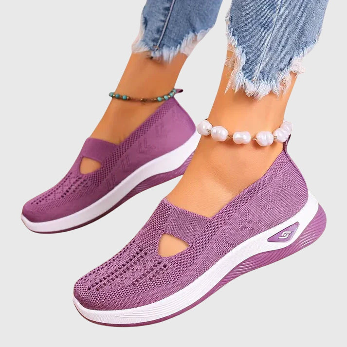 Durable women's orthopaedic comfort shoes, excellent for long walks & all-day support.