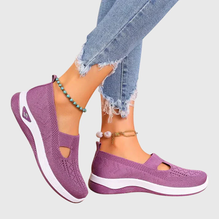 Modern design women's supportive footwear, combining style with orthopaedic comfort & foot health.