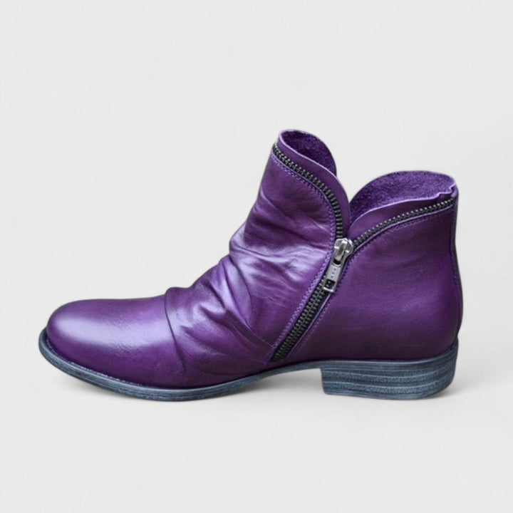 Women's supportive orthopedic ankle boots for all-day comfort. Elegant everyday footwear with foot support.