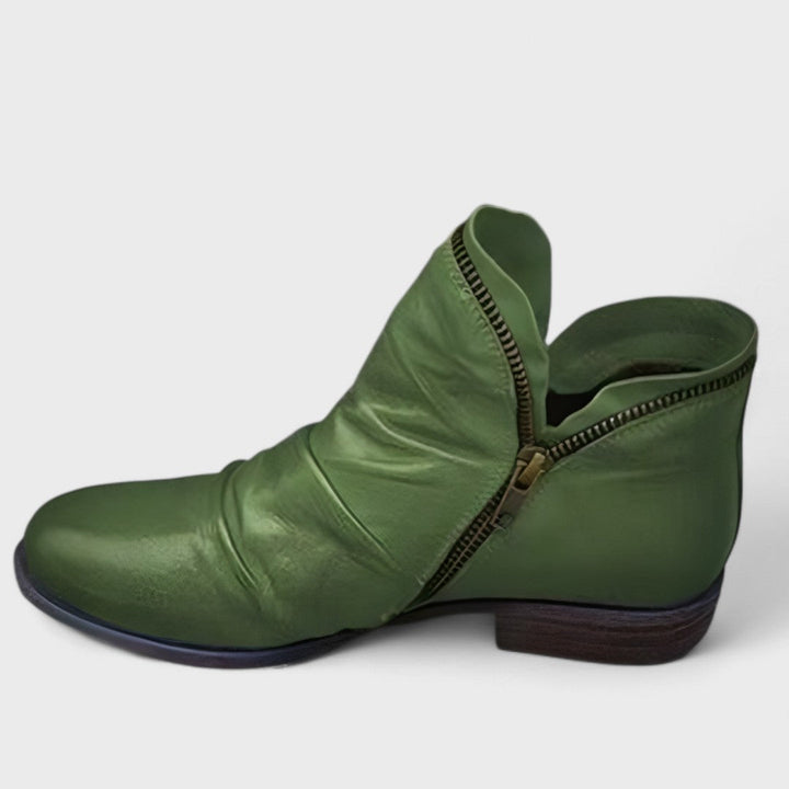 Supportive women's orthopedic ankle boots. Comfortable, chic, & versatile footwear for everyday walking.