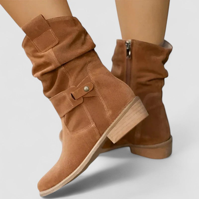 Women's orthopedic comfort boots, designed for all-day support and versatile everyday style.