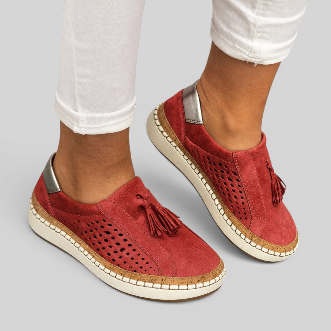 Versatile women's everyday slip-on shoes providing supportive comfort for all-day wear and walking.