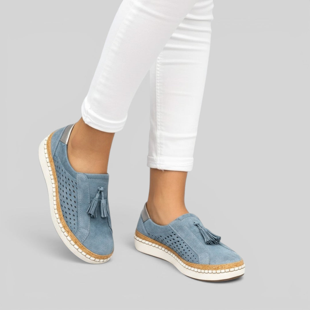 Women's supportive everyday slip-on shoes with superior arch support, perfect for comfortable casual wear.