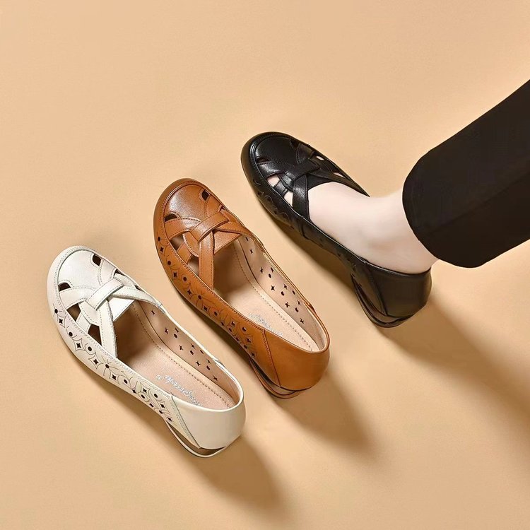 Women's Sylvie orthopedic slip-on shoes with perforated design for breathable comfort and everyday support.
