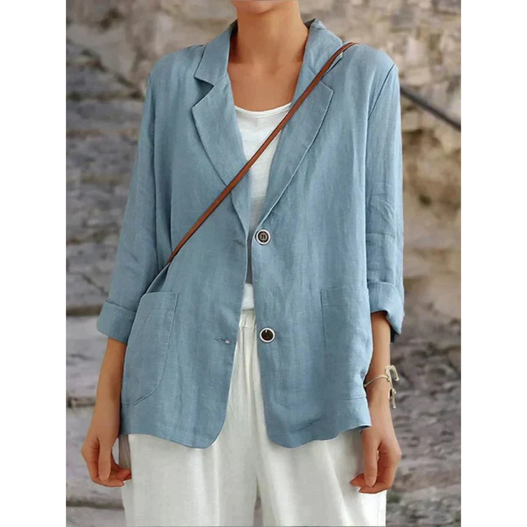 Women's tailored lightweight blazer in a smart casual style