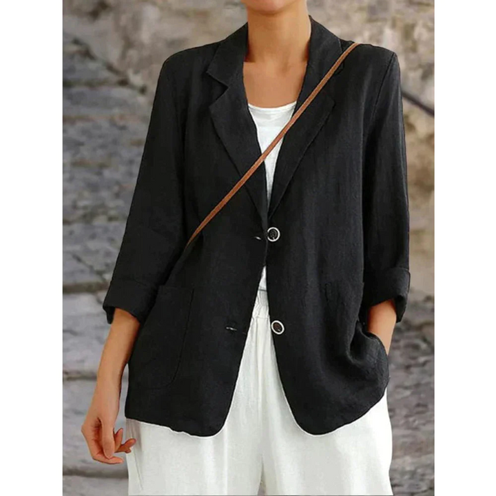 Smart casual essential: Women's elegant, breathable lightweight blazer