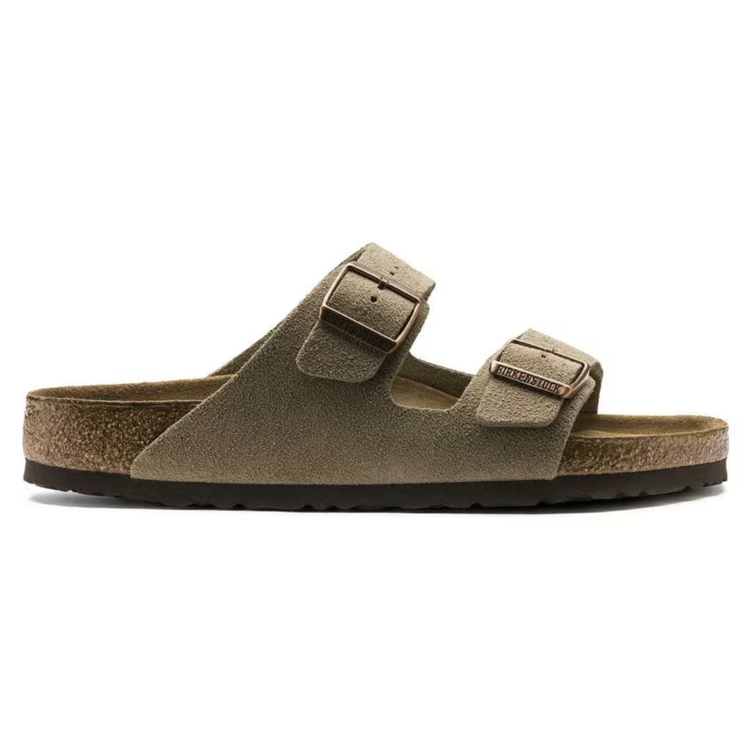 Everyday taupe comfort sandals for women, featuring adjustable straps for a custom, secure fit.