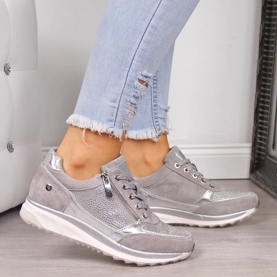 Stylish women's TreadEase slip-on sneakers, perfect for casual, athletic, or everyday walking comfort.