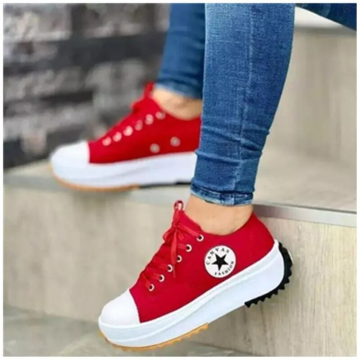 Ergonomic design of women's trendy orthopedic walking shoes, emphasizing comfort.