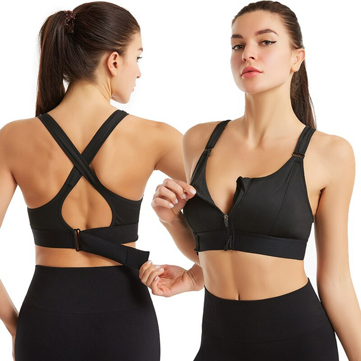 Women's ultra comfort sports bra 2-pack for all activities, seamless activewear design.