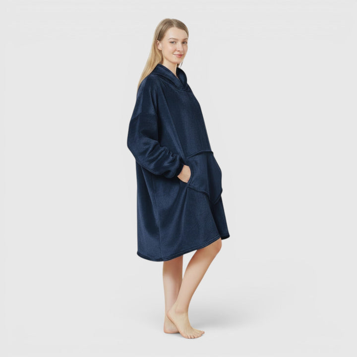 Stylish women's ultra soft hoodie blanket. Cozy wearable design for maximum comfort at home.