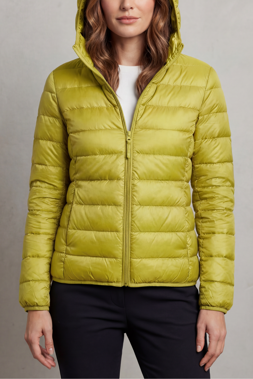Women's ultimate ultralight packable hooded puffer, your best travel and outdoor friend.