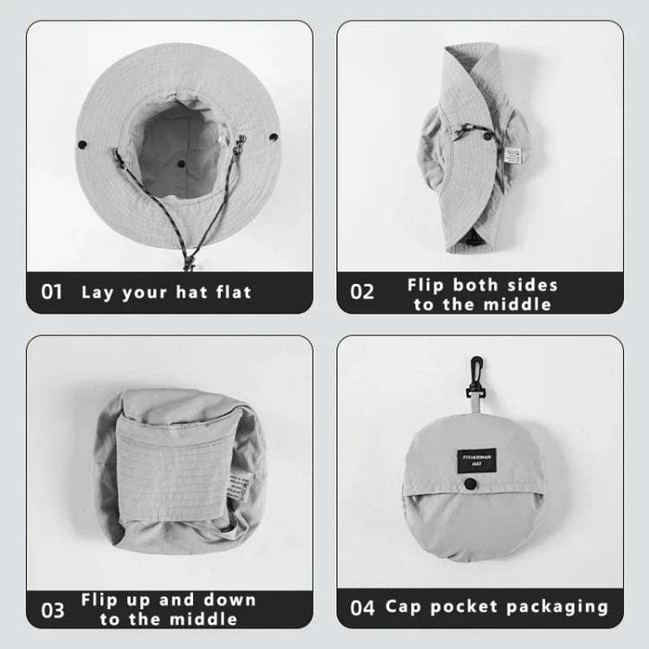 Women's summer sun hat with wide brim, providing excellent UV protection for all outdoor activities.