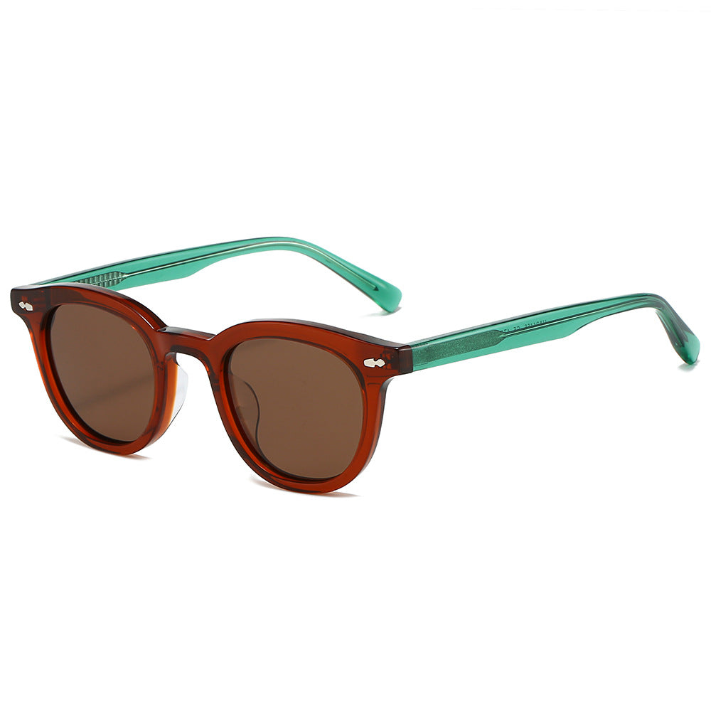 Classic design women's vintage sunglasses for timeless style, offering UV eye protection. Plastic frame.