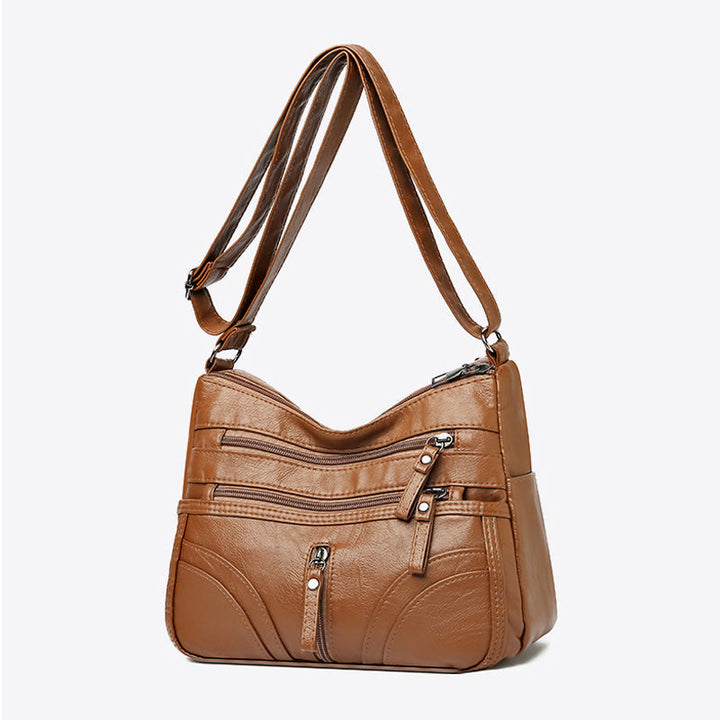 Chic women's everyday handbag. Vintage-inspired shoulder bag, perfect for relaxed casual wear.