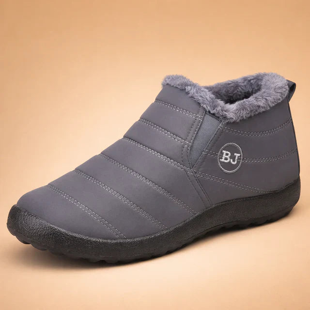Durable women's hiking boots with anti-slip soles for secure grip.