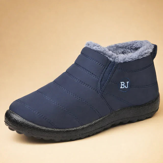 Secure and warm footwear: women's anti-slip winter boots for snow.
