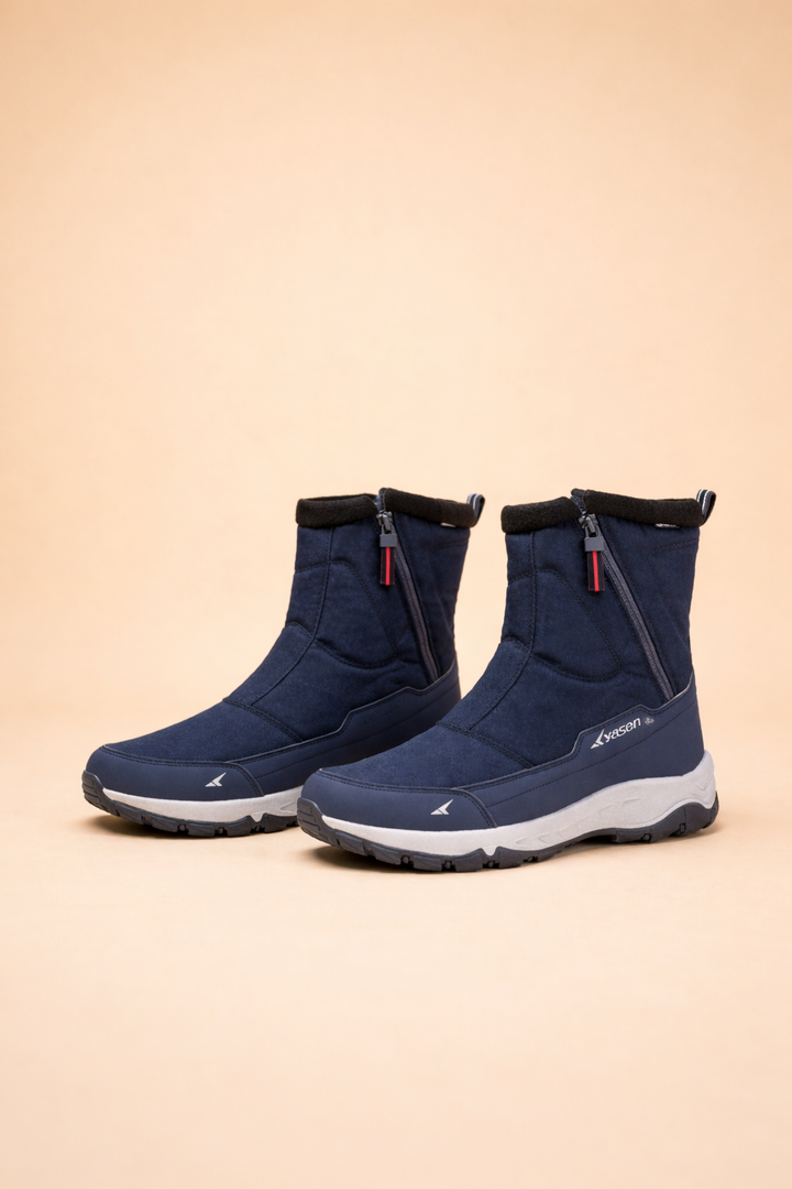 Cozy non-slip winter boots for women, ideal for snow and outdoor activities.