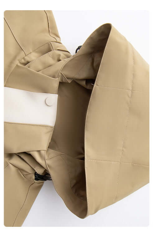 Practical women's hooded outdoor jacket, waterproof and windproof. Perfect all-season wear for ladies.