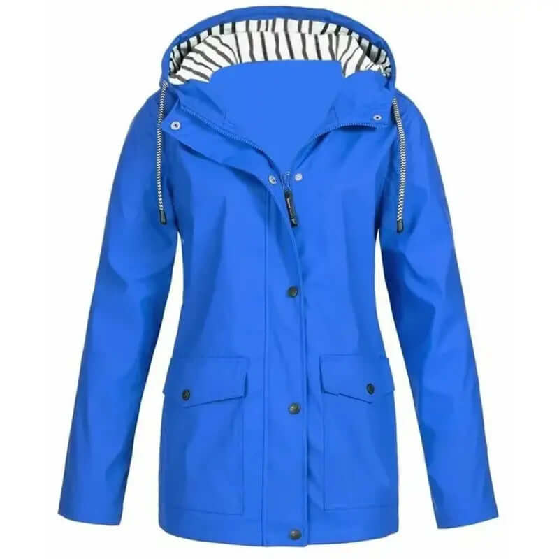 Comfortable women's windproof & waterproof outdoor jacket. Stylish design for all-weather performance.