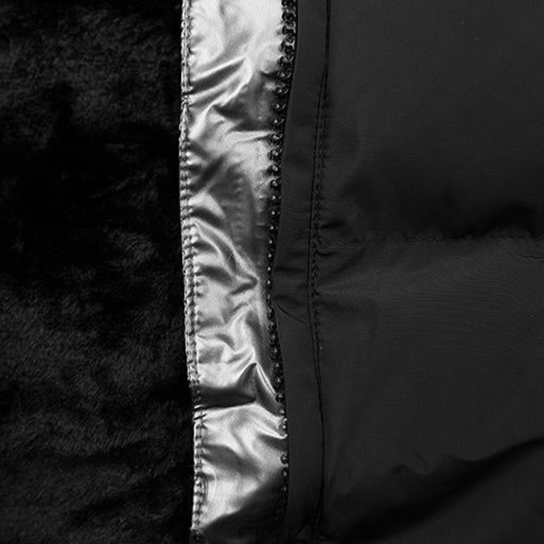 Women's waterproof winter coat for outdoor activities. Warm, hooded long jacket for everyday cold weather.