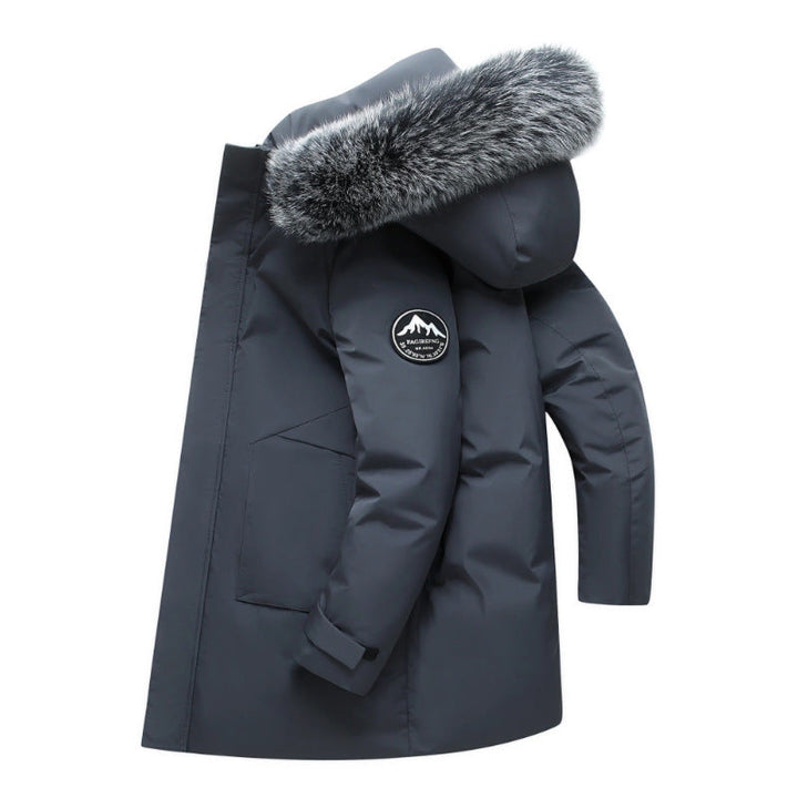 Casual women's winter coat, perfect for daily wear, featuring a warm design, removable hood, and soft faux fur.