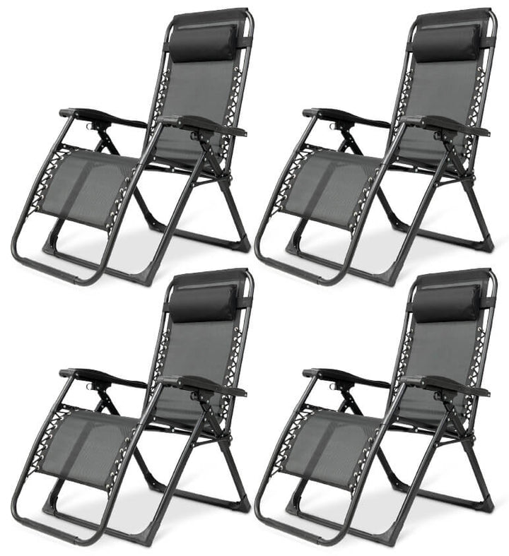 Adjustable headrest zero gravity chair, a premium choice for patio furniture.