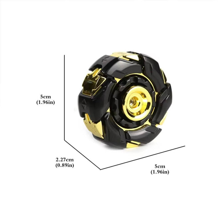 Portable zinc alloy metal spinner, a great tool for adult fidgeting and mindfulness.